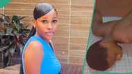 “His effort shall never be in vain”: Lady shows brother who fell asleep while preparing for UTME