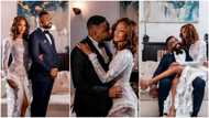Nigerian lady set to marry man who slid into her DM and said "Hello", their pre-wedding photos stir reactions