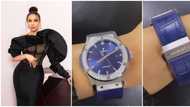 She bought it herself: Reactions as BBNaija's Maria casually flaunts Hublot wristwatch worth over N5m