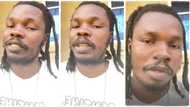 "I'm not Naira Marley please": Man who resembles singer cries out, says people running away from him