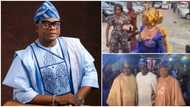 Abbey Lanre at 60: Iyabo Ojo, Jide Kosoko, Yinka Quadri, Ogogo, others storm Surulere for actor's birthday