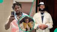 Ghanaian TikToker who Davido gifted $5k prostrates to appreciate VDM in clip: "It was all you"