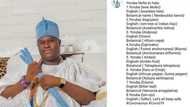 Let's try from Osun - Nigerians react as Ooni of Ife Oba Ogunwusi reveals cure for coronavirus