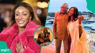 “Is that our new cousin?”: Reactions trail DJ Cuppy’s unusual birthday gift to her sister, Tolani Otedola