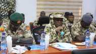 Troops morale high as defence minister visits in military attire, says soldiers haven’t been abandoned (photos)