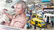 "It is what I love doing": Nigerian woman who is a bus driver speaks, says she used it to train her kids