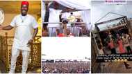 The world celebrated you: Obi Cubana shares video as he remembers mum 1 month after lavish Oba burial party