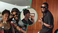 AY Makun shares fun moments with 2baba's kids, quizzes his 1st daughter about her pretty girls talk