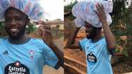 Young university graduate starts hawking pure water on street after years of searching for job