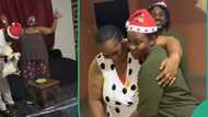 “Even gateman got”: Young men gift neigbours live chicken on Christmas day, they react