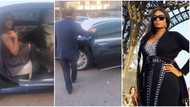 "U for let the Oyinbo man hold you": May Edochie gets queenly treatment, rides in a Maybach in Spain