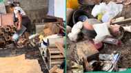 Lady shares fetish things she found in carpenter's shop after giving him over N700k for furniture