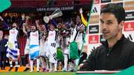 Mikel Arteta speaks after rivals Tottenham beat Man United to win Europa League