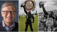 Lion heart goes global: Billionaire Bill Gates reacts to London to Lagos bike ride, calls it incredible