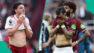 Declan Rice heartbroken after West Ham relegation confirmed during Arsenal title celebrations, video