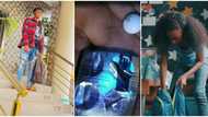 "At her age?" Nigerian man cries out after seeing pill in younger sister's school bag, shares photos online
