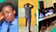 Lecturer shows off dance moves after giving impromptu test to his students, people react