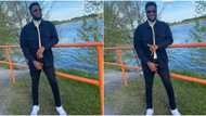 Nigerian man counts his blessings in Canada, bags master's degree without loan, shares adorable photos