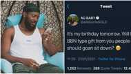 Singer Adekunle Gold asks fans if they would give him BBNaija type gifts for his birthday