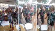 People continue to enjoy themselves in video as rainfall floods their party venue, Nigerians react