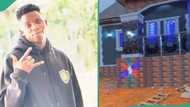 "Congratulations to me": Nigerian man manages small piece of land, builds lovely house on it
