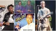 Meet Segun Adewale, Mayorkun's uncle who is also a musician and once had a group with Shina Peters