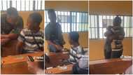 Kind Nigerian student gives stranger N500 to eat in video, man rewards him with instant N100k