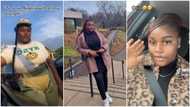 "I want to japa": Pretty lady who served as corps member relocates to UK, her video makes Nigerians talk