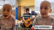 8-year-old girl battling cancer gets emotional as she receives special treat from her favourite singer in video