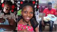 Physically-impaired lady who found love finally gives birth after people thought she wouldn't start a family