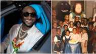 "He took 'say cheese' seriously": Adorable throwback photo of little Davido at birthday party surfaces