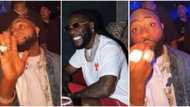 "Unbothered 001": Fans react as clip of Davido in the club singing Burna Boy's 'Last Last' goes viral