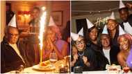 Beautiful moments as DJ Cuppy shares official photos from Otedola's 60th birthday on N2.2bn yacht