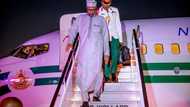 Hotuna: Buhari ya sauka a birnin New York na kasar Amurka