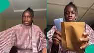 Lady writes resignation letter, quits her job after company advertised her role without telling her