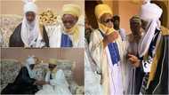 Kalli hotunan ziyarar da Dahiru Bauchi ya kai ma Sarki Sunusi a fadarsa