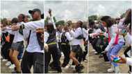 "God go do am": Graduates dance on campus, show off moves as they hope to get good jobs