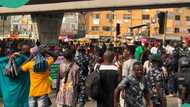 BREAKING: Lagos residents defy police warnings, kick-off protest in streets over economic hardship