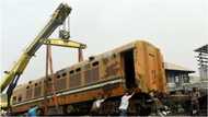 Just in: Man sets passenger train on fire in Kwara, flees