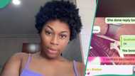 “Leave my girlfriend alone”: Young lady leaks conversation between her boyfriend and brother