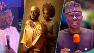 CHIVIDO 2024: Obasanjo, Sanwo-Olu, other influential politicians at Davido and Chioma's wedding
