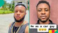 "I pity who wan buy car": Man shares how his appearance changed after buying new ride