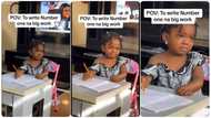 "Further maths dey wait for her": Funny video of little girl crying over hard maths question trends
