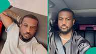 "Who Naija language help?" Peter Okoye claps back at critics as he praises children speaking French