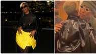 Tiwa Savage and US singer Pharell Willams share warm hug in sweet video as they meet in London