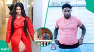 Video of Cardi B and Super Eagles goalkeeper Maduka Okoye together sparks speculation: "What's going on here?"