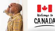 Man regrets leaving his 350k job to travel to Canada, sets to come back after facing hardship, Nigerians react