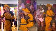 Pepper baby alias vibe mistress: Amazing bride in beautiful mustard gown dances with power in stunning video