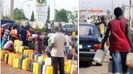 Fuel scarcity: Black marketers are making cool cash from selling petrol in Lagos