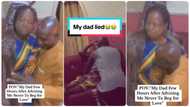 "People wey no get broken home": Old couple plays love and dances romantically in their room
